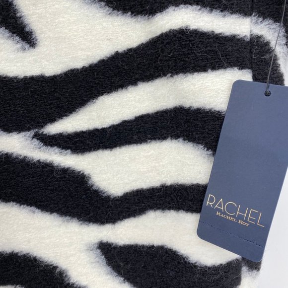 RACHEL RACHEL ROY Water Repellent Zebra Coat NWT - Picture 13 of 14